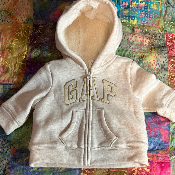 GAP Kids Cozy Cream Hoodie - Picture 1 of 5